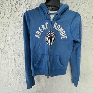 Y2k Abercrombie fitch blue sweater